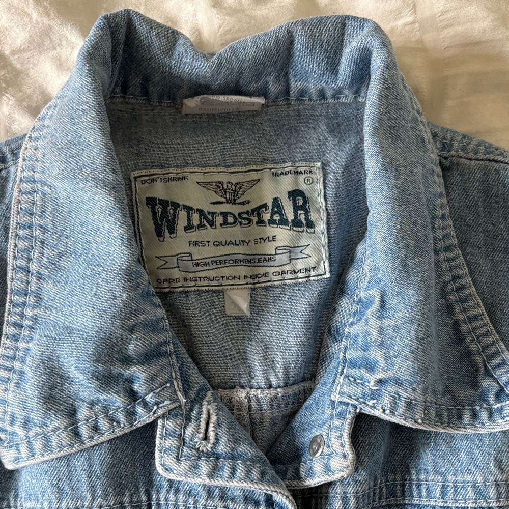 Windstar Light Blue Denim dress